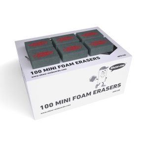 Show-Me Pack Of 100 Mini Foam Erasers