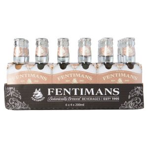Fentiman Connoisseurs Tonic Water 200ml x 24 glass bottle