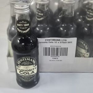 Fentimans Curiosity Cola 275 ml x 12 glass bottles