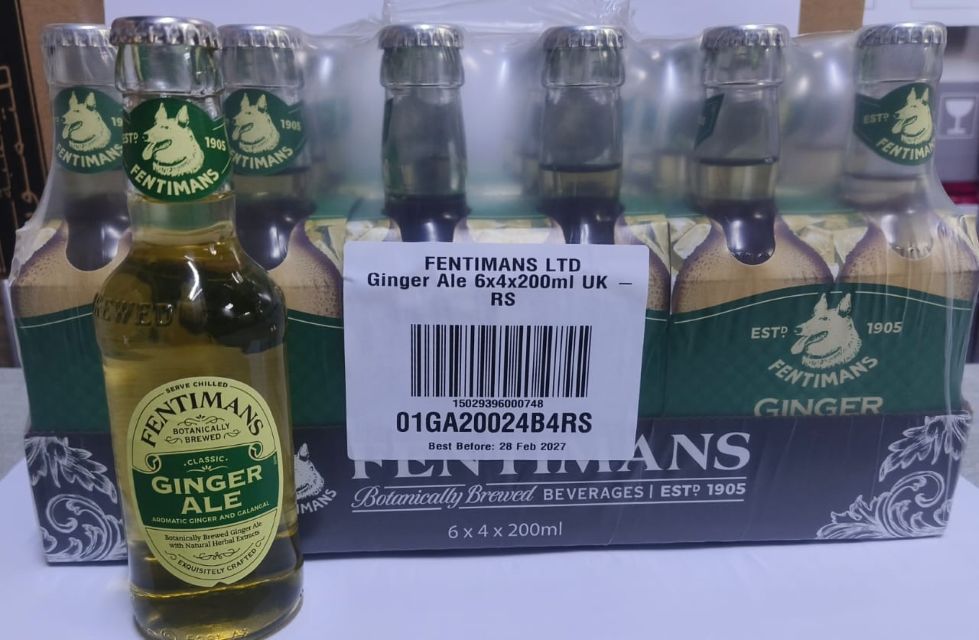Fentimans Ginger Ale 200 ml x 24 glass bottles - Image 2