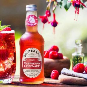 Fentimans Raspberry Lemonade 275 ml x 12 glass bottles