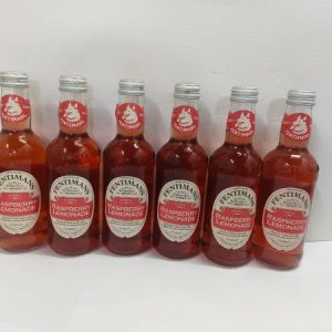 Fentimans Raspberry Lemonade Soft Drink 275 ml x 6 glass bottles