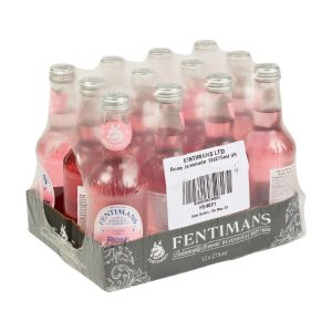 Fentimans Rose Lemonade 275 ml x 12 glass bottles