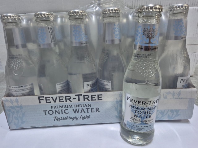 Fever Tree Light Tonic Water 200 ml x 24 glass bottles - Image 3