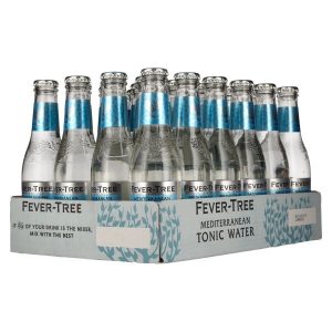Fever Tree Mediterranean Tonic Water 200 ml x 24 glass bottles