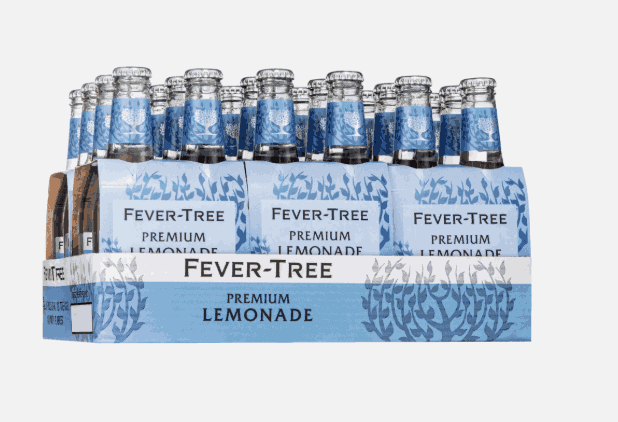 Fever Tree Premium Lemonade 200 ml x 24 glass bottles