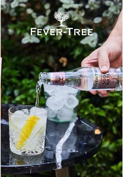 Fever Tree Premium Soda Water 200 ml x 24 glass bottles - Image 2
