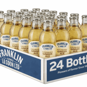 Franklin and Sons Ginger Ale 200ml x 24 Glass Bottles