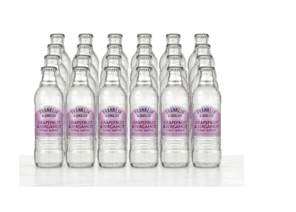 Franklin and Sons Pink Grapefruit & Bergamot Tonic 200ml x 24 Bottles