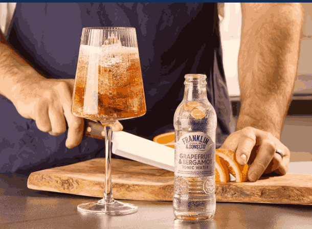 Franklin and Sons Pink Grapefruit & Bergamot Tonic 200ml x 6 Bottles - Image 3