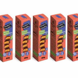 Freakin Healthy Peanut Butter Bites 80g, Pack of 5 boxes, 20 individually wrapped Bites