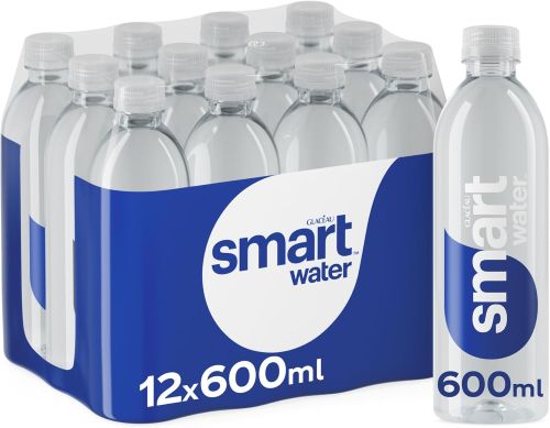 Glaceau Smart Still Water 600ml x 12 PET bottles