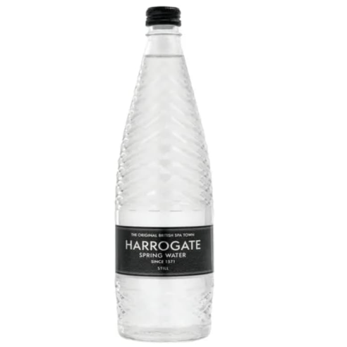 Harrogate Still Spring water 750ml x 12 glass bottles - Image 3