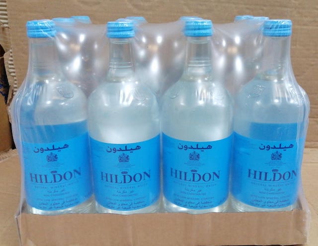Hildon Natural Still Water 750 ml x 12 glass bottles