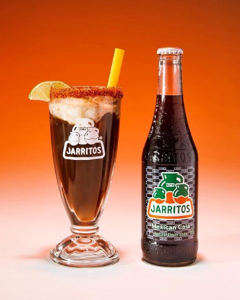 Jarritos Mexican Cola Natural Flavor Soda 370 ml x 24 glass bottles - Image 3