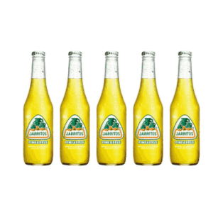 Jarritos Pineapple Natural Flavor Soda 370ml pack of 5