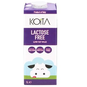 Koita Lactose Free Low Fat Milk 1L