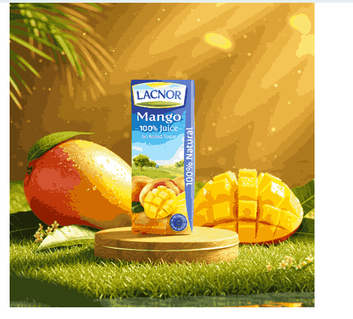 Lacnor Essentials Long Life Mango Juice No Added Sugar 180ml Pack of 8 - Image 3