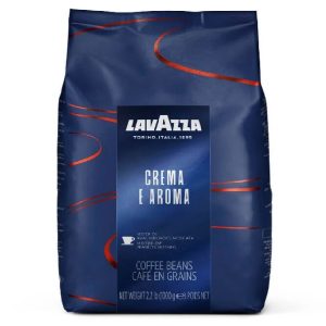 Lavazza Crema E Aroma Coffee Beans, Blue, 1kg