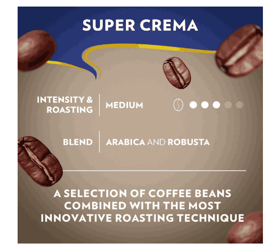 Lavazza Super Crema Coffee Beans (1kg) - Image 2