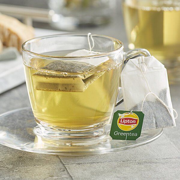 Lipton Green Tea Mint 100 tea bags - Image 3