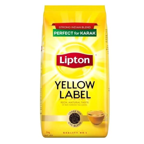 Lipton Loose Tea Powder Yellow label 5kg