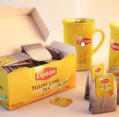 Lipton Yellow Label Black Tea Bags 100 envelopes Per Box - Image 3