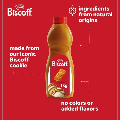 Lotus Biscoff Caramelized Sweet Topping Sauce 1kg - Image 3
