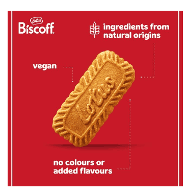 Lotus Biscoff Original Individually Wrapped Caramelised Biscuits 186g - Image 3