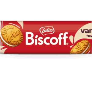 Lotus Biscoff Vanilla Sandwich Biscuits, 150 grams
