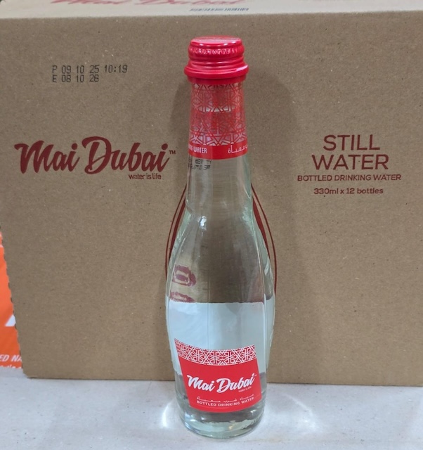Mai Dubai 330 ml x 12 Glass bottled still water