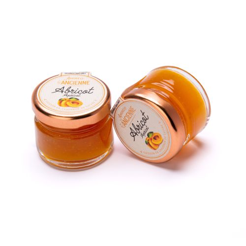 Maison Andresy Apricot Jam 28 gram jar carton of 80 pcs - Image 2