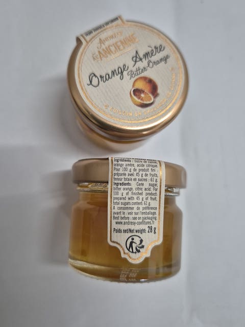 Maison Andresy Orange Jam 28 gram jar x 12 - Image 3