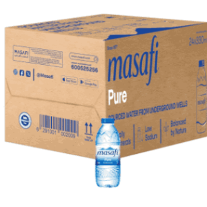 Masafi Pure Still water 330 ml carton of 24 plastic bottles