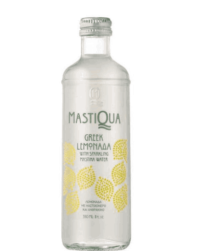 Mastiqua Lemonade Sparkling Water 330ml glass bottle ( pc)