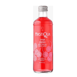 Mastiqua Sour Cherry Sparkling 330ml glass bottle ( pc)