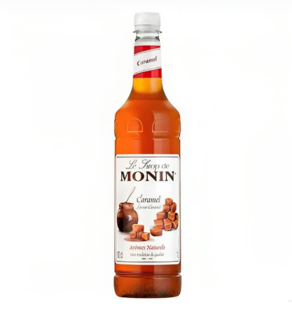 Monin Caramel Syrup In Glass Bottle, 1L, carton of 6 bottles - Image 2