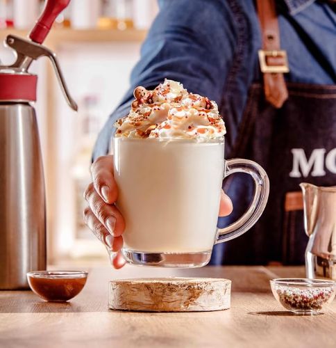 Monin White Chocolate Sauce 1.89L - Image 2