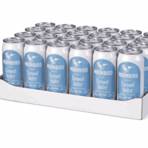 Moonbird Coconut Water 250ml x 24 cans, No Added Sugar