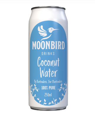 Moonbird Coconut Water 250ml x 24 cans, No Added Sugar - Image 2