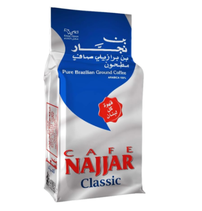 Najjar Pure Brazilian Classic Ground Coffee 450g