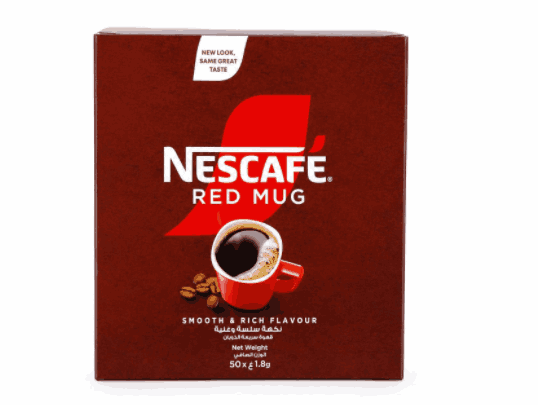 Nescafé Red Mug Coffee Sticks (1.8g x 50 sticks a box), 12 boxes a carton - Image 3