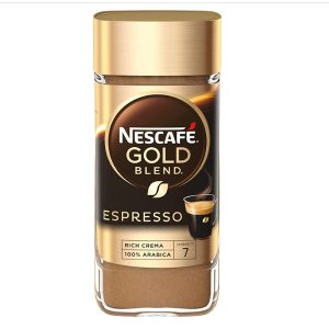 Nescafe Gold Espresso Instant Coffee, Italian Style Rich With Crema, Jar,95g