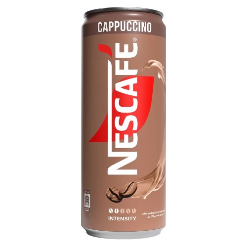 Nescafe Ready to Drink Cappuccino Coffee 225ml x 6 cans - Image 3