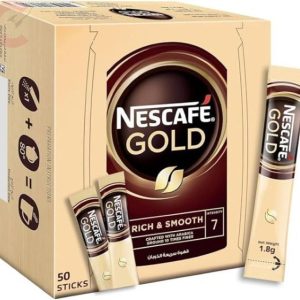 Nescafe Stick Coffee Variety Pack – Gold, Red Mug & Decaf (50 Sticks Each)