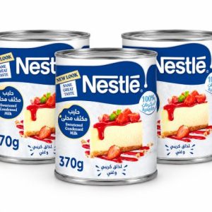 Nestle Sweetened Condensed Milk 370g,Pack of 3 tins