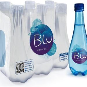 Oasis Blu Sparkling Water 500ml x 6 bottles