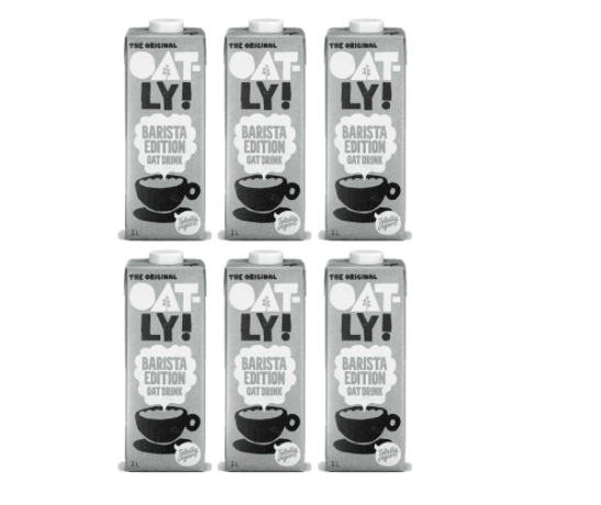 Oatly Oat Barista Milk 1L x 6 packs