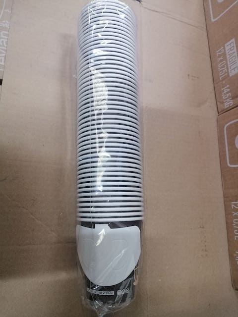 Paper Cup 7 Oz with handle 50 pc per pack 20 pack per carton - Image 2