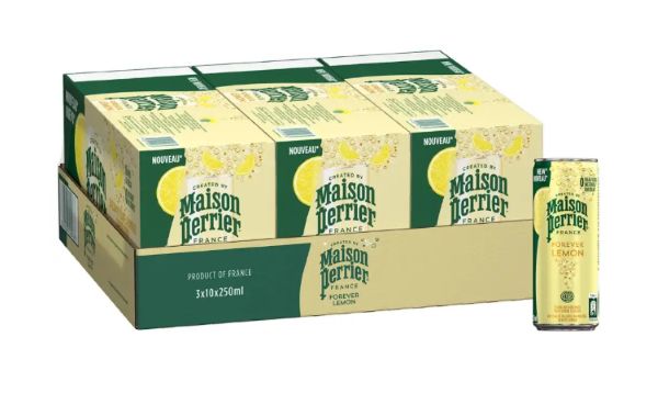 Perrier Maison Forever Lemon Citrus Slim Can 250ml x 30 cans